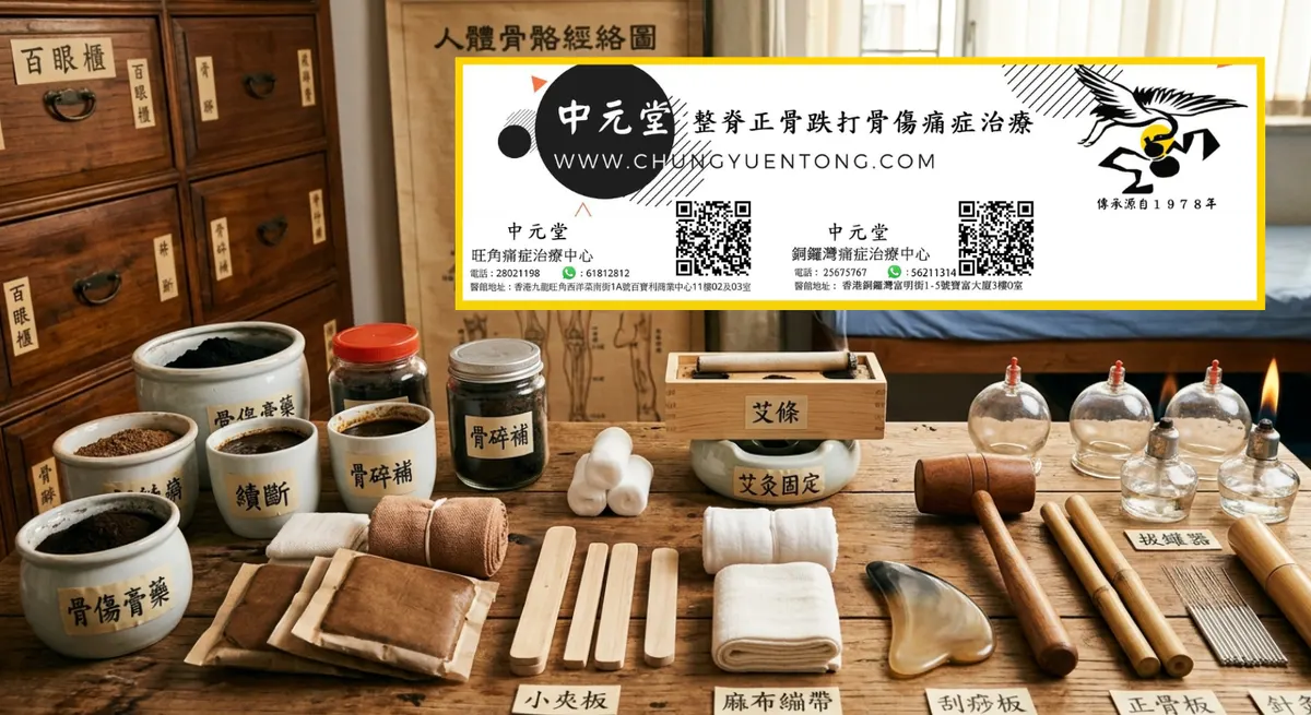 頸椎病拔罐位置示意圖，5個核心位置，精準取穴，緩解頸肩疼痛 | 香港中元堂跌打正骨醫館